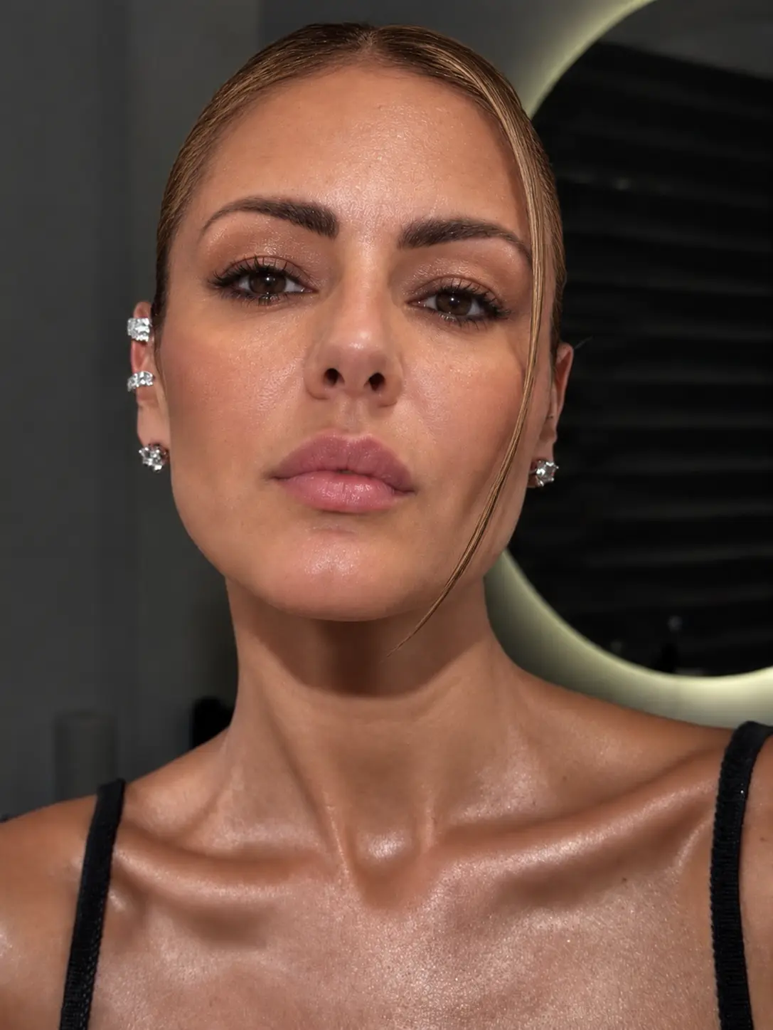 Reference selfie used to create AI content assets